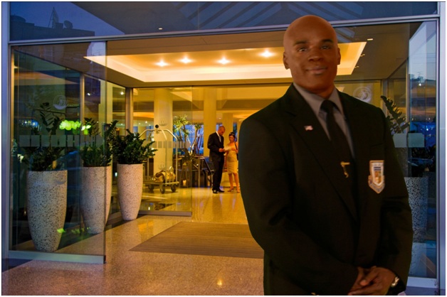 Hotel guard